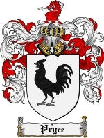 Pryce coat of arms family crest download