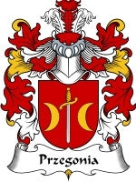 Przegonia coat of arms family crest download