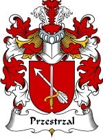 Przestrzal coat of arms family crest download