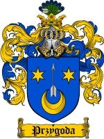 Przygoda coat of arms family crest download