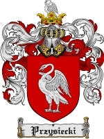 Przysiecki coat of arms family crest download