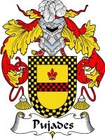 Pujades coat of arms family crest download