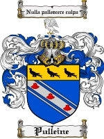 Pulleine coat of arms family crest download