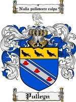 Pulleyn coat of arms family crest download