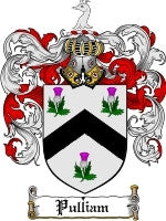 Pulliam coat of arms family crest download