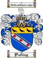 Pulling coat of arms family crest download