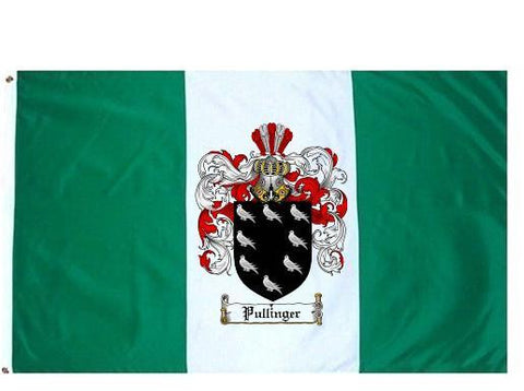 Pullinger family crest coat of arms flag