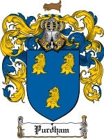 Purdham coat of arms family crest download