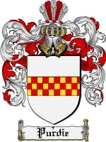 Purdie coat of arms family crest download