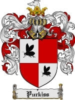 Purkiss coat of arms family crest download