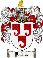 Purkys coat of arms family crest download