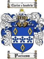 Purvess coat of arms family crest download
