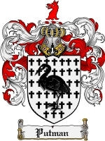 Putman coat of arms family crest download