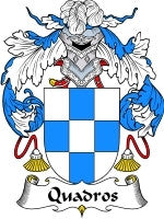 Quadros coat of arms family crest download