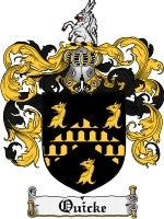 Quicke coat of arms family crest download