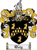 Quig coat of arms family crest download