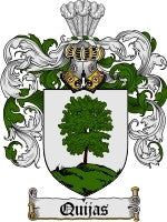 Quijas coat of arms family crest download