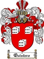Quintero coat of arms family crest download