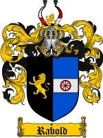 Rabold coat of arms family crest download