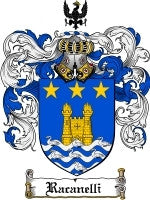 Racanelli coat of arms family crest download