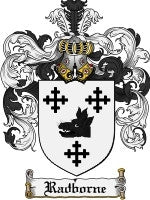 Radborne coat of arms family crest download