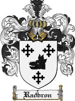 Radbron coat of arms family crest download