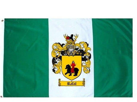 Rafal family crest coat of arms flag