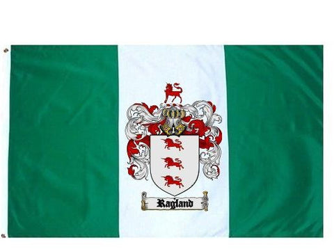 Ragland family crest coat of arms flag