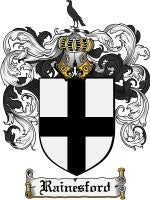 Rainesford coat of arms family crest download