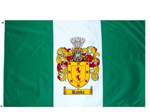 Randa family crest coat of arms flag