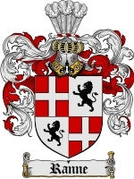 Ranne coat of arms family crest download