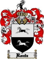 Rantz coat of arms family crest download