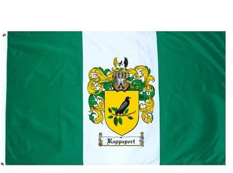 Rappaport family crest coat of arms flag