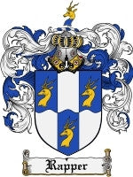 Rapper coat of arms family crest download