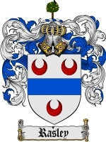 Rasley coat of arms family crest download