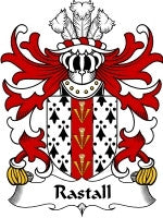 Rastall coat of arms family crest download