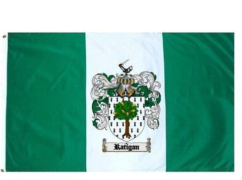 Ratigan family crest coat of arms flag