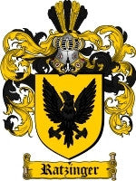 Ratzinger coat of arms family crest download