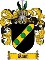 Rauh coat of arms family crest download