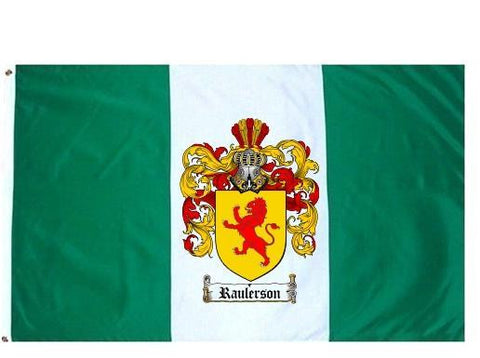 Raulerson family crest coat of arms flag