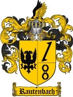 Rautenbach coat of arms family crest download