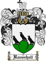 Ravenhall coat of arms family crest download