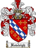 Rawleigh coat of arms family crest download