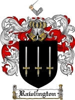 Rawlington coat of arms family crest download