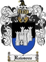 Rawsone coat of arms family crest download