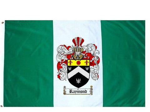 Raymond family crest coat of arms flag