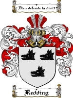 Redding coat of arms family crest download