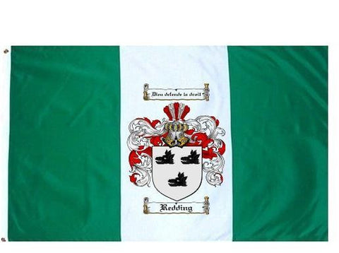 Redding family crest coat of arms flag
