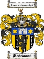 Redewood coat of arms family crest download
