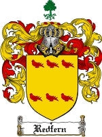 Redfern coat of arms family crest download